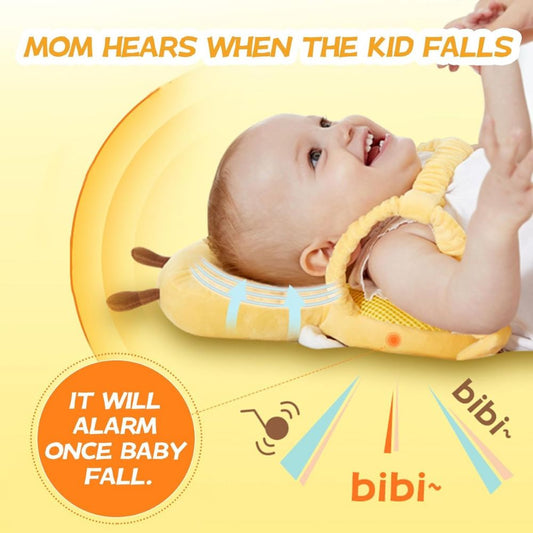 Baby Head Protector Backpack - Cute Bee Design Little Guard