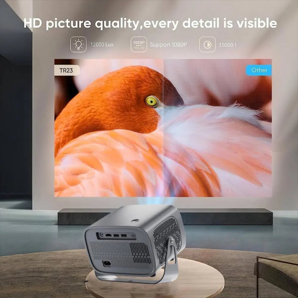 PRIMEX PRO A10 Mini Projector – Android 11, Wi-Fi 6, Bluetooth 5.2, 4K-Compatible, 160″ Display PRIMEX PRO