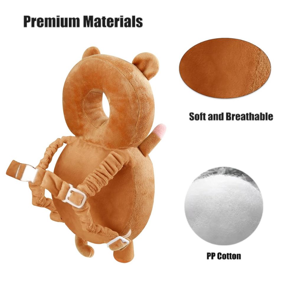 Baby Head Protector Backpack – Cute Tiger Design Little Guard