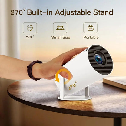 PRIMEX PRO Mini Projector – Wi-Fi 6, Bluetooth 5.0, 4K 1080P, 130″ Screen PRIMEX PRO