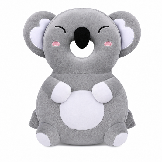 Baby Head Protector Backpack – Cute Racoon Design