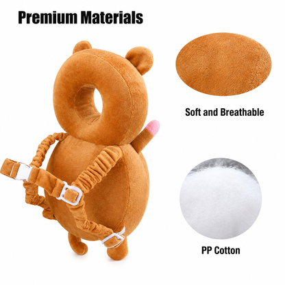 Baby Head Protector Backpack – Cute Tiger Design