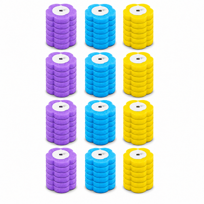 Disposable Toilet Brush Set with Replacement Heads For Hygienic Bathroom Cleaning