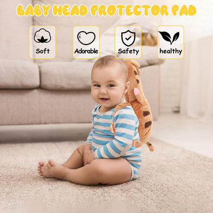 Cute Designs Baby Head Protector Backpack - Ideal for Baby Gift